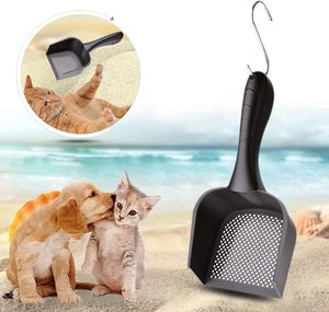 Easy to Place Eco-Friendly Deep Shovel <b>Litter</b> Scoop Premium Non-Stick Large Scooper with Wooden Handle <b>Cat</b> - Product Image 2