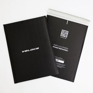 Enveloppe à bulles OEM en promotion, personnalisée avec logo gris mat, en plastique, pour l'emballage - Product Image 2