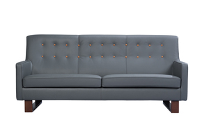 Sofá modular de cuero puro de diseño moderno multiusos, muebles de sala de estar, sofás Chesterfield - Product Image 2