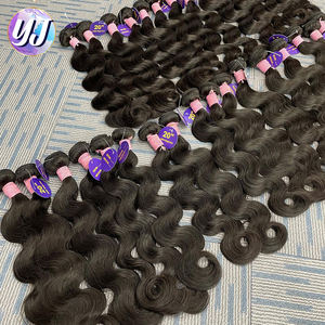 Paquets de cheveux humains vierges brésiliens armure de cheveux alignés par cuticule vierge crue non transformée 100% cheveux humains peuvent être blench et teints - Product Image 2