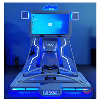 Simulador de Vuelo VR, Máquina de Juego de Esquí VR con Simulador de Realidad Virtual 9D VR