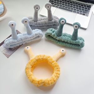 Korean-style Cartoon Plush <strong>Snail</strong> Large Tentacles Hair Hoop Cute Face Wash <strong>Makeup</strong> Hair Band <strong>Headband</strong> Three-dimensional Women - Product Image 2