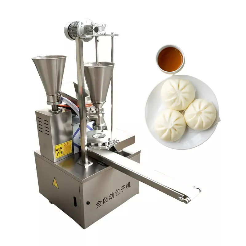 Automatische Dim Sum Siopao-Herstellungsmaschine Momo-Herstellungsmaschine Restaurant Rund Xiao Langdampf Bao Schweinebrötchen Teigtaschen Dimsum-Herstellungsmaschine