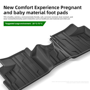 Tapis de sol et revêtements de cargaison en TPE 100% écologiques sur mesure pour Mitsubishi <span class=keywords><strong>Mirage</strong></span> (Colt) de 2011 à 2023-Tous temps, imperméables - Product Image 5