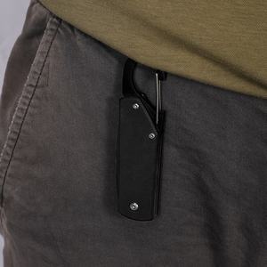 Mini EDC çakı kaymaz G10 kolu basma düğmesi paslanmaz çelik endüstriyel kullanım yürüyüş dağcılık için OEM özelleştirilebilir - Product Image 3