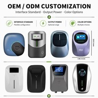 Chargeur de voiture électrique GBT 7kW 32A Wallbox OCPP Monophasé Station de recharge rapide à domicile Certifié CE CB TUV UKCA Norme GB/T Neuf en stock