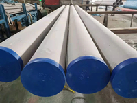 Tuyau en acier inoxydable soudé ASTM A312 TP304, tube 304 SS, tube 304L pour usage industriel, vente chaude