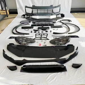 Para Cayenne Old 2011-2017 actualización a Nuevo 2018-2023 Turbos maletero parachoques cuerpo Kit faros luces traseras - Product Image 3