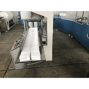 Gazlı bez katlama makinesi tıbbi gazlı bez çubukla kesme ve katlama makinesi olmayan dokuma kumaş katlama makinesi