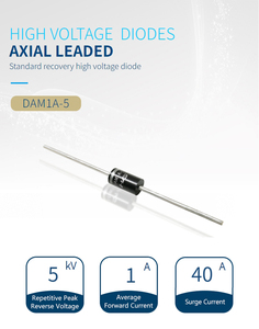 DAM1A-5, 5KV 1A HV ไดโอดแกนตัวนำมาตรฐานการกู้คืนไดโอดแรงดันสูง - Product Image 5