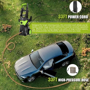 Laveuse de voiture électrique portable 1800W haute puissance 220v 150bar nettoyeur haute pression haute intensité Machine de nettoyage haute pression - Product Image 3