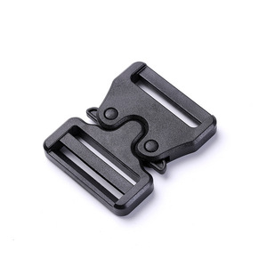 Jiuyuan <b>Plastic</b> <b>Sliding</b> Buckle Black Adjustable For Bags Backpack Accessories Durable - Product Image 2