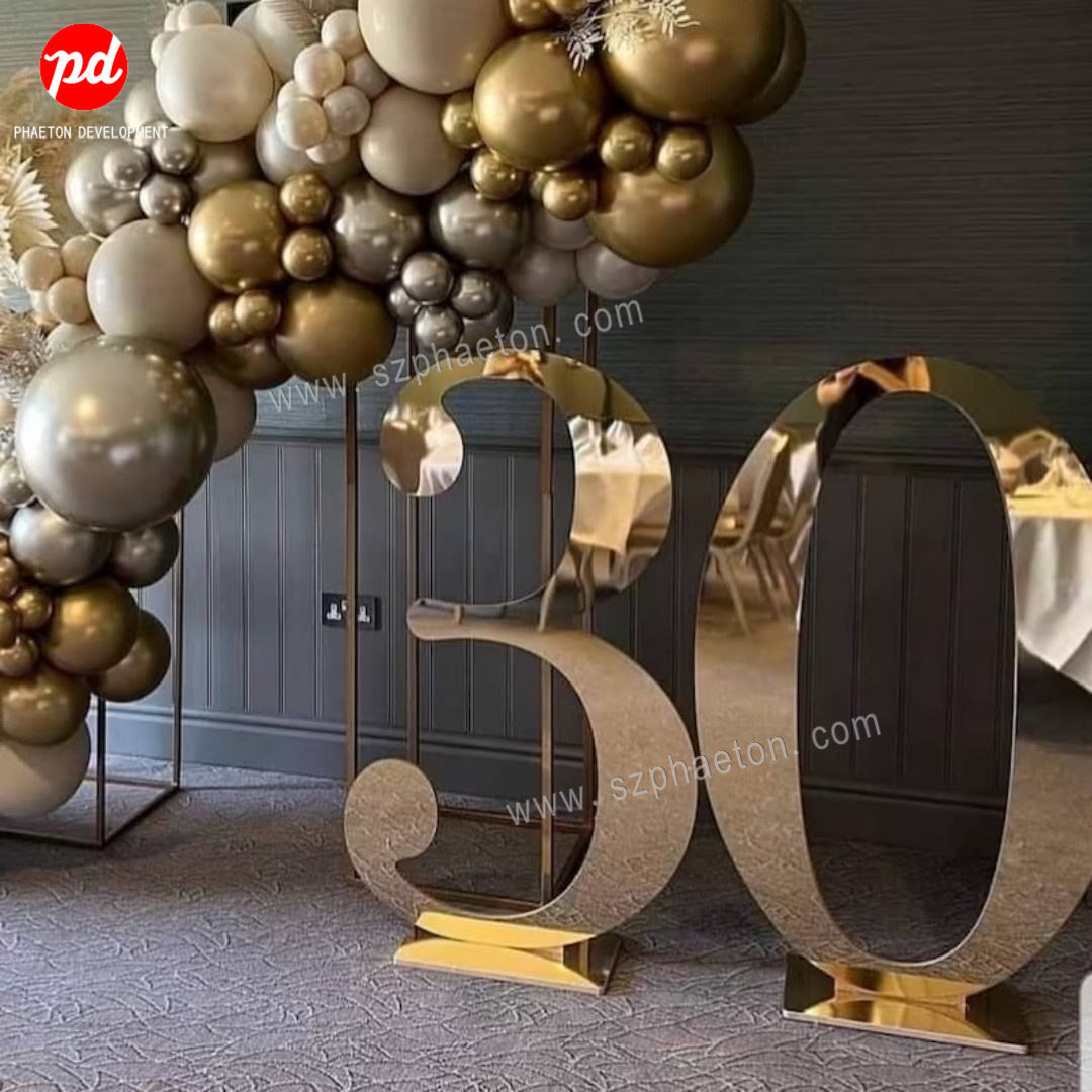 50th Birthday Party Supplies Gold Rose Gold Decor