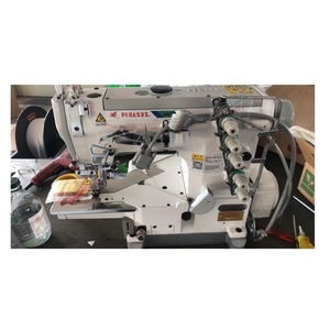Second Hand CW600 Three Needle Five <b>Thread</b> Interlock Flat <b>Lock</b> Sewing Machine - Product Image 1