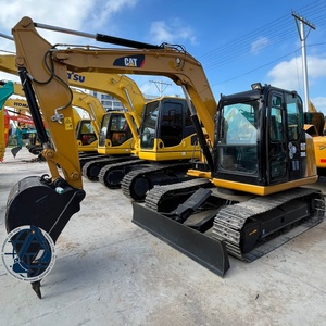 Escavatore Cingolato Usato CAT308E2 Originale Giapponese Modello 2025 Economico, 8.4 Tonnellate, Benna da 0.38m, Potenza 48.5KW, Certificato EPA CE - Product Image 2