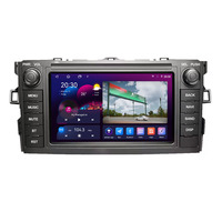 Layar Head Unit DSP untuk Toyota Auris E150 Corolla Levin 2006-2012 Android Auto Multimedia Video Player Radio Mobil Stereo Carplay
