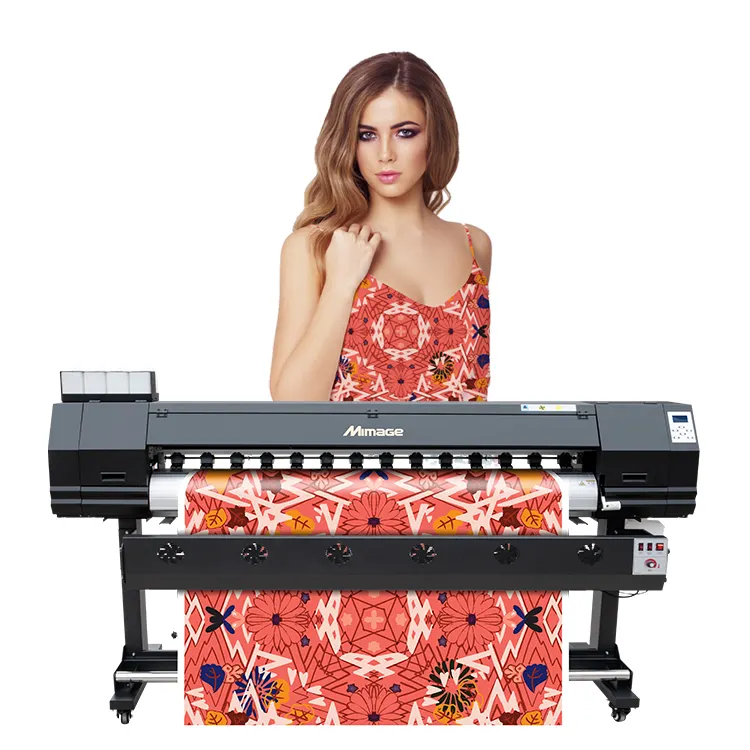 Mimage Snelle Snelheid 1.8M/6ft Xp600/I3200 Hoofd Kleurstof Sublimatie Textiel Inkjet Printmachine Prijs