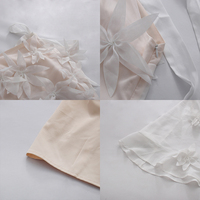 Robe longue élégante blanche à feuilles 3D pour femme, col halter, sans manches, coupe sirène, pour soirée, mariage, fête, vente en gros ODM