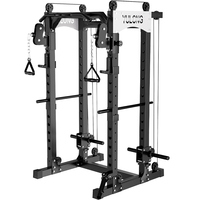 Rack d'entraînement multifonctionnel, équipement de fitness domestique, rack combiné pour squats profonds et développés à la presse de type cadre