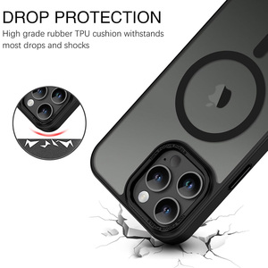 <span class=keywords><strong>Cover</strong></span> per <span class=keywords><strong>iPhone</strong></span> 16 15 14 13 12 Pro Max in Vendita, Custodia Colorata di Lusso con Effetto Pelle, Magnetica, Opaca e Antiurto - Product Image 6