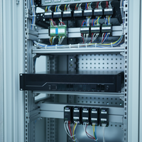 Boîtier de serveur de communication en tôle pour amplificateur audio 2U sur rack, fabrication OEM en alliage d'aluminium IP54