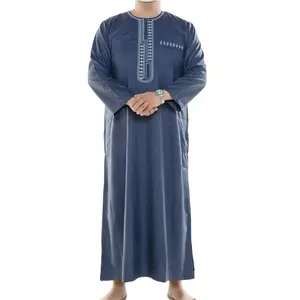 新的时尚jubah阿拉伯伊斯兰服装阿拉伯男子jubah arab muslim thobe arabian jubba