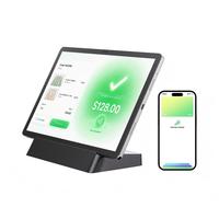 Tablette Android 11 pouces avec terminal de point de vente NFC frontal, station d'accueil multi-ports G99, 8000 mAh, 6 Go, 128 Go pour kiosque de vente au détail, paiement sans contact, GMS