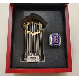 Major League Baseball <b>Trophy</b> Display Box Set Silver Alloy <b>Engraved</b> Unisex Jewelry Collectible - Product Image 3