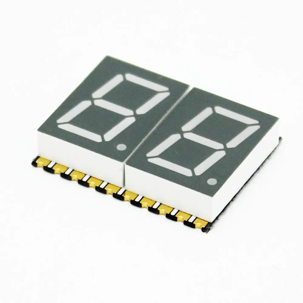 Jstronic Duplo dígitos 0,4 polegadas Sete Segmento 0,4 "smd 7 segmento 2 dígitos display led