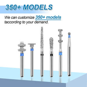 หัวเจาะฟันความเร็วสูง FG เพชร burs สำหรับขัดฟันปรับขนาดได้ TR-19คลินิก - Product Image 5