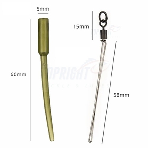 Top Right AC311 Anti Tangle Sleeve Carp Fishing Accessories PVA Bags Stems Solid Bag Stems Lead Insert End <strong>Terminal</strong> <strong>Tackle</strong> - Product Image 3