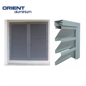 Persianas enrollables de aluminio para ventanas, persianas de vidrio a prueba de balas - Product Image 4