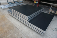 Plate-forme de scène en aluminium simple réglable RK Support de plate-forme de scène pliante extérieure pour présentoir de scène