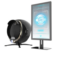 Analyseur de diagnostic de la peau du visage 3D IA Testeur facial Scanner Miroir magique du visage Appareil d'analyse de la peau Analyseur de peau