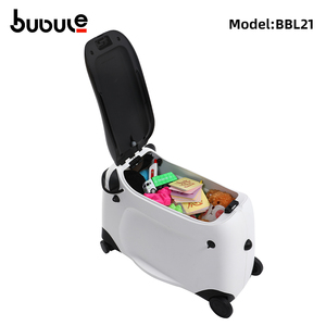 Maleta de dibujos animados de Panda de 21 pulgadas para niños, equipaje de paseo en carrito PP, precio de fábrica, equipaje lindo para niños - Product Image 6