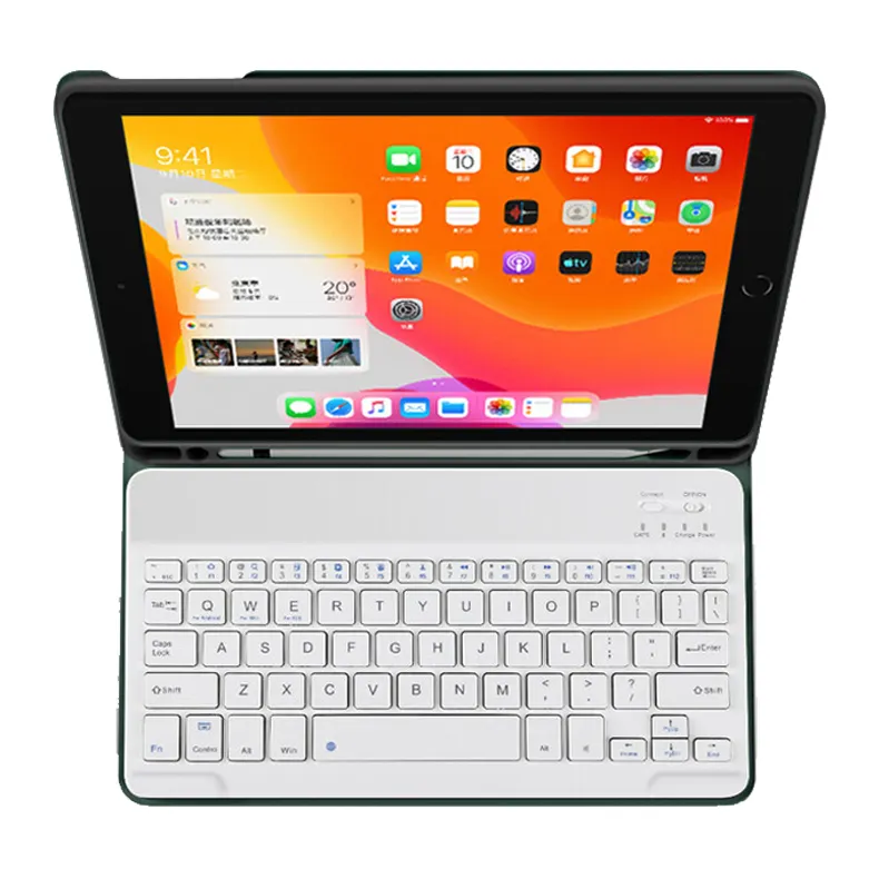 for IPad Mini 4 5 Keyboard Protector Removable Wireless Bluetooth Keyboard Penholder Protector for iPad Mini 4 5 Generation 2019