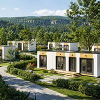 Logements préfabriqués à louer avec construction modulaire en kit et installation économique pour les projets de logement à grande échelle