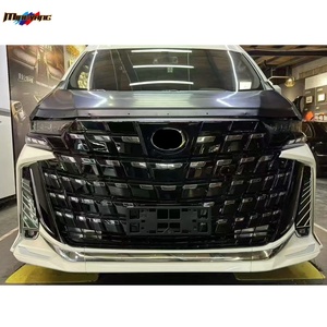 Recién llegado, parrillas de coche, parachoques, accesorios de kit de carrocería para Toyota <span class=keywords><strong>Hiace</strong></span> 2019-2023, actualización a AF60D, Kit de carrocería de estilo Master Edition - Product Image 2