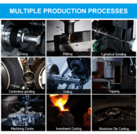 Services d'usinage CNC personnalisés de pièces moulées en métal de haute qualité du fournisseur d'or pour le brochage d'électroérosion en fil d'aluminium en acier inoxydable