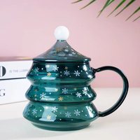 Carafe à eau en verre pour la maison avec tasses assorties, grande capacité, pour boissons froides, pichet à eau simple, cadeau de Noël