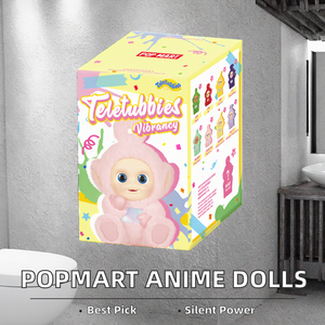 Popmart Ban Đầu Đồ Chơi Sang Trọng Hành Động Anime Hình Thu Trái Tim Đánh Bại Teletubbies Vivancy Loạt Quy Mô 1/12 Bí Ẩn Hộp - Product Image 2