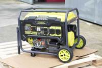 Générateur à essence Titan 8KW / 457cc 220V monophasé / 4 temps refroidi par air à châssis ouvert / Démarrage manuel + électrique / Réservoir de carburant 25L
