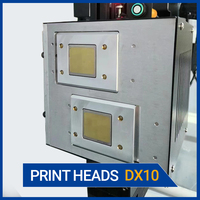 Máquina impresora de pared UV de cabezales de impresión duales 3D de 7 colores para baldosas de ladrillo de cemento, paredes de tela de papel de Metal de madera