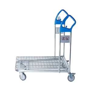 भारी शुल्क लॉजिस्टिक वेयरहाउस डेक ट्रॉली कार्गो गोदाम ट्रक ट्रॉली भारी शुल्क मंच ट्रॉली - Product Image 1