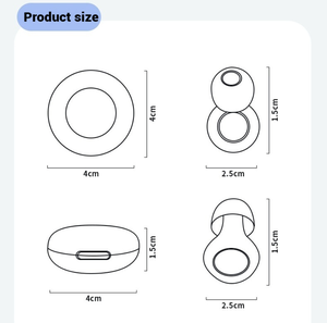 Bouchons <span class=keywords><strong>d</strong></span>'oreilles en silicone réutilisables pour musiciens haute fidélité Protection auditive Réduire le bruit Bouchons <span class=keywords><strong>d</strong></span>'oreilles de vol Bouchons <span class=keywords><strong>d</strong></span>'oreilles de concert - Product Image 4