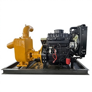 Bomba centrífuga autocebante de hierro de 3/4 pulgadas y 300 m³/h para suministro de agua, control de inundaciones y drenaje. La bomba autocebante es eficiente. - Product Image 1