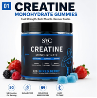 Gummies de créatine monohydrate OEM pour adultes – Nutrition sportive, soutien énergétique pré-entraînement, croissance musculaire, booster de force et d'amélioration