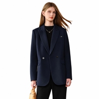Veste de costume pour femme de haute qualité, veste de travail sophistiquée pour femmes