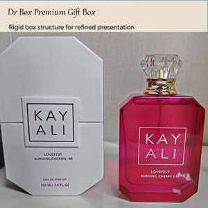 Scatola Regalo Rigida Personalizzata da 100ml per Profumo con Chiusura Magnetica e Inserto in Schiuma, Confezione di Lusso per Spedizioni - Product Image 2
