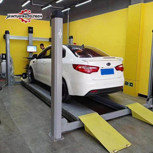Jintuo ağır yük büyük 4 direkleri oto araba asansör köprü 4 tonluk hidrolik garaj yeraltı dört sonrası araba asansör - Product Image 5